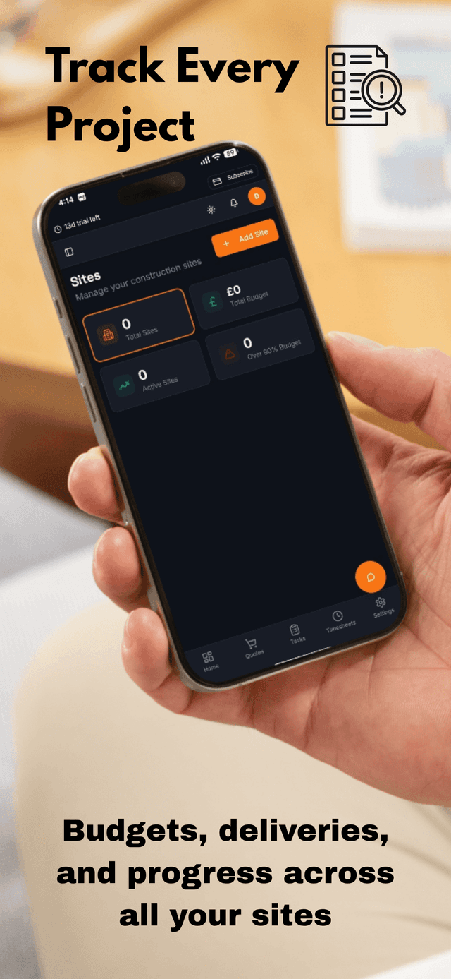 Build Hive — Construction Procurement Platform mobile app 7