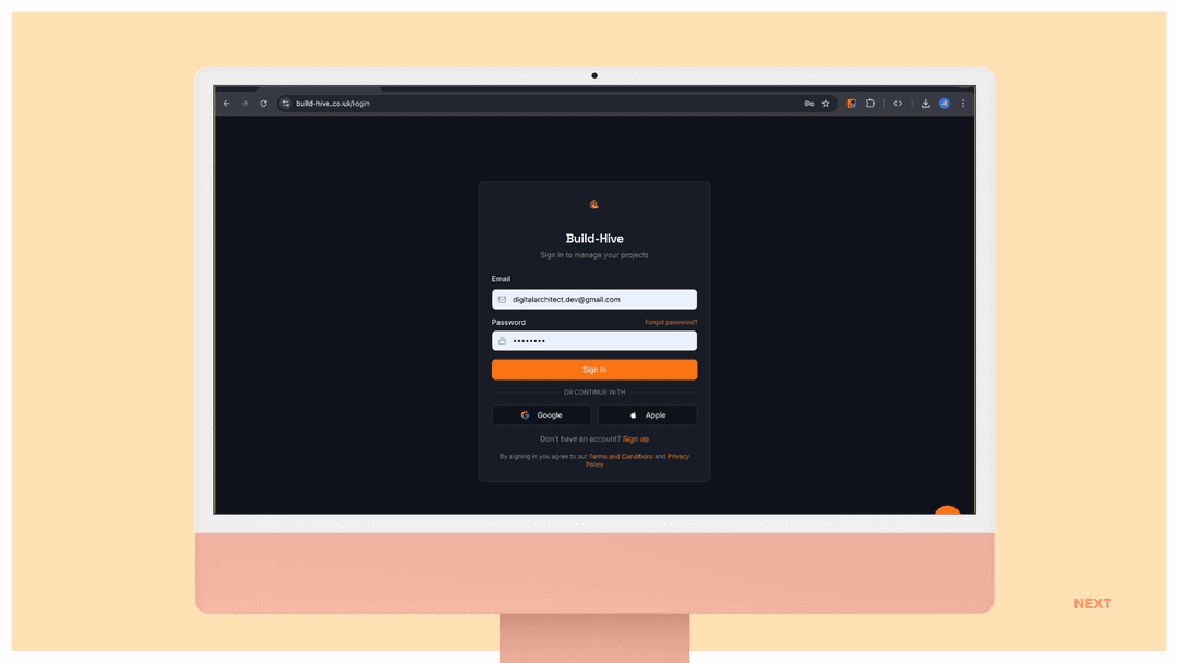 Build Hive — Construction Procurement Platform web platform 4