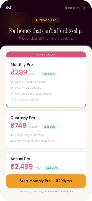 Zuvoo — On-Demand Home Services App mobile app 7